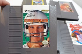 NINTENDO NES:(4)SPORTS GAMES ( JOHN ELWAY,BASEBALL, FOOTBALL)*CARTRIDGE ONLY*