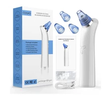 New Comedo Suction Blackhead Removal Device 4 X Beauty Heads