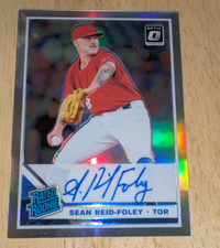 Sean Reid-Foley Toronto Blue Jays 2019 Optic Rated Rookie SILVER AUTOGRAPH RC