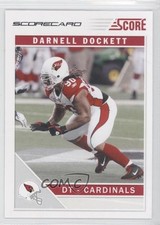 2011 Score Scorecard Darnell Dockett #3 0b6
