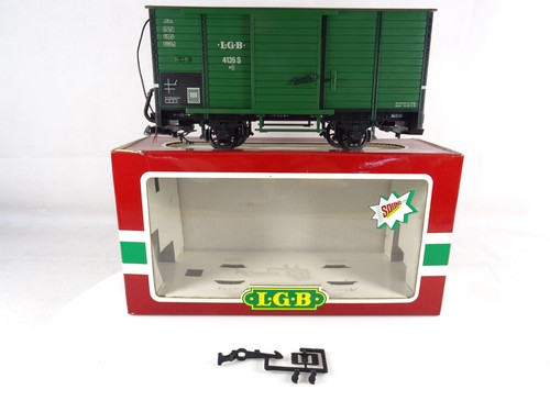 LGB 42352 Güterwagen grün, mit Sound, sehr guter Zustand, mit OVP | Zustand: Gebraucht