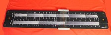 Rare Vintage Large Welch Teacher's Slide Rule Demonstrator 48" Class Wall Hanger