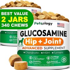 Hip and Joint Supplement for Dogs Glucosamine for Dogs 170 Mobility Fast Deliver
