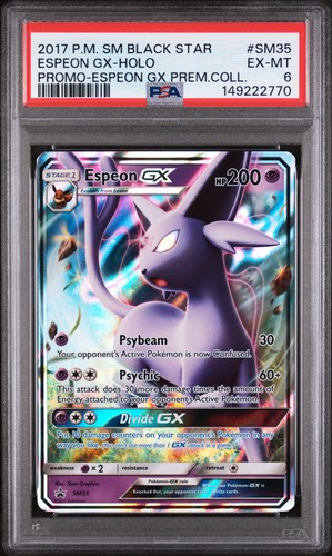 Espeon-GX graded PSA 6 for sale on eBay