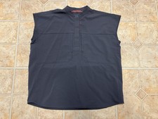 FIGS Blake Relaxed Oversized Scrub Top Women  s XS Gray EXCELLENT