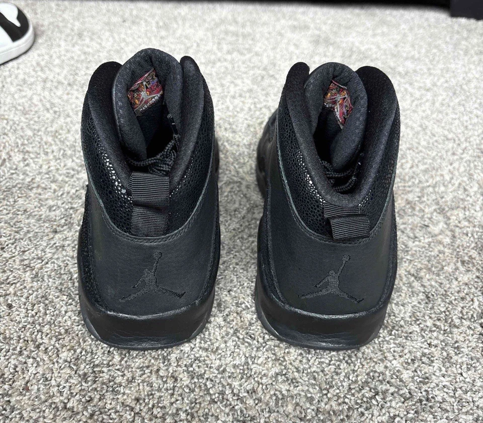 Nike Air Jordan 10 OVO черный промо образец F и F 2014 размер 16 мужчин - Изображение 4 из 4