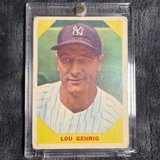 Top 10 Lou Gehrig Baseball Cards 33