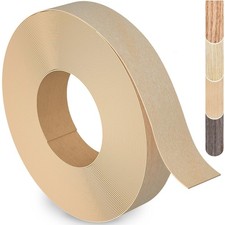 Birch Edge Banding, 3/4 inch x 50ft roll of Veneer Edge Banding Pre-glued Fle...