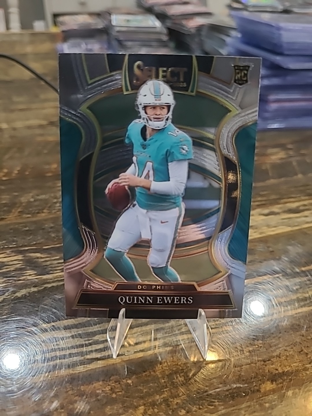 2025 Panini Select Concourse Quinn Ewers #82 RC - Dolphins