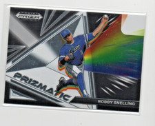 2022 Panini Prizm Draft Picks Robby Snelling Prizmatic Insert #PZ-RS - Marlins