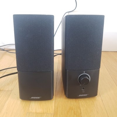 Bose Companion 2 Series III Multimedia Computer PC Speakers + AUX & Power TESTED