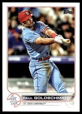 Paul Goldschmidt 2022 Topps #535 Cardinals MLB READ FREE SHIPPING AutographDen