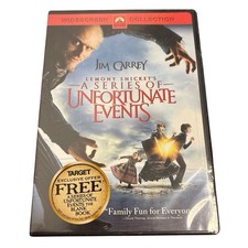A Series Of Unfortunate Events DVD And Blank Notebook TARGET EXCLUSIVE New READ