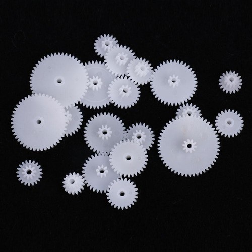 Build Your Own For Toy Robot and Motor Models with 19Pcs Plastic Gears Set - Picture 4 of 8