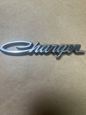 Original Charger Emblem Mopar Dodge Oem 4-18 Long Original Charger Emblem Mopar Dodge Oem 4-18 Long