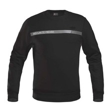SWEAT SÉCU-ONE SÉCURITÉ PRIVÉE NOIR INTERVENTION GARDIEN SURETE VIGILE AGENT