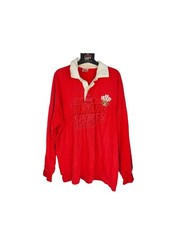 Vintage Wales Home Rugby Shirt 1987-1991 (L) Umbro Cymru Jersey