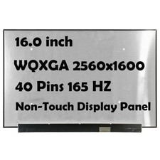 16" NE160QDM-NYB 2560x1600 165Hz 40Pin LCD Non-Touch Screen Display Panel