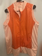 Adidas Women s Technical Golf Vest Coral Oran...