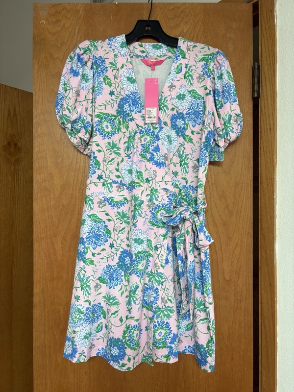 NWT Lilly Pulitzer Sailynn Romper Dress Pink rumor has It Medium $168