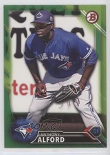 2016 Bowman Draft Top Prospects Green 2/99 Anthony Alford #BD-170 0kz8