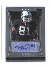 2013 Panini Select Mychal Rivera Rookie Autographs #224 #/499