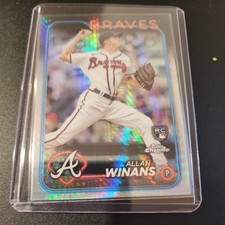 2024 Topps Chrome - Allan Winans #249 Prism Refractor (RC)