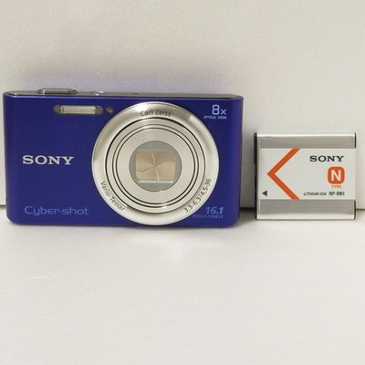 Sony Cyber-shot DSC-W730 16.1MP Digital Camera - Blue for sale