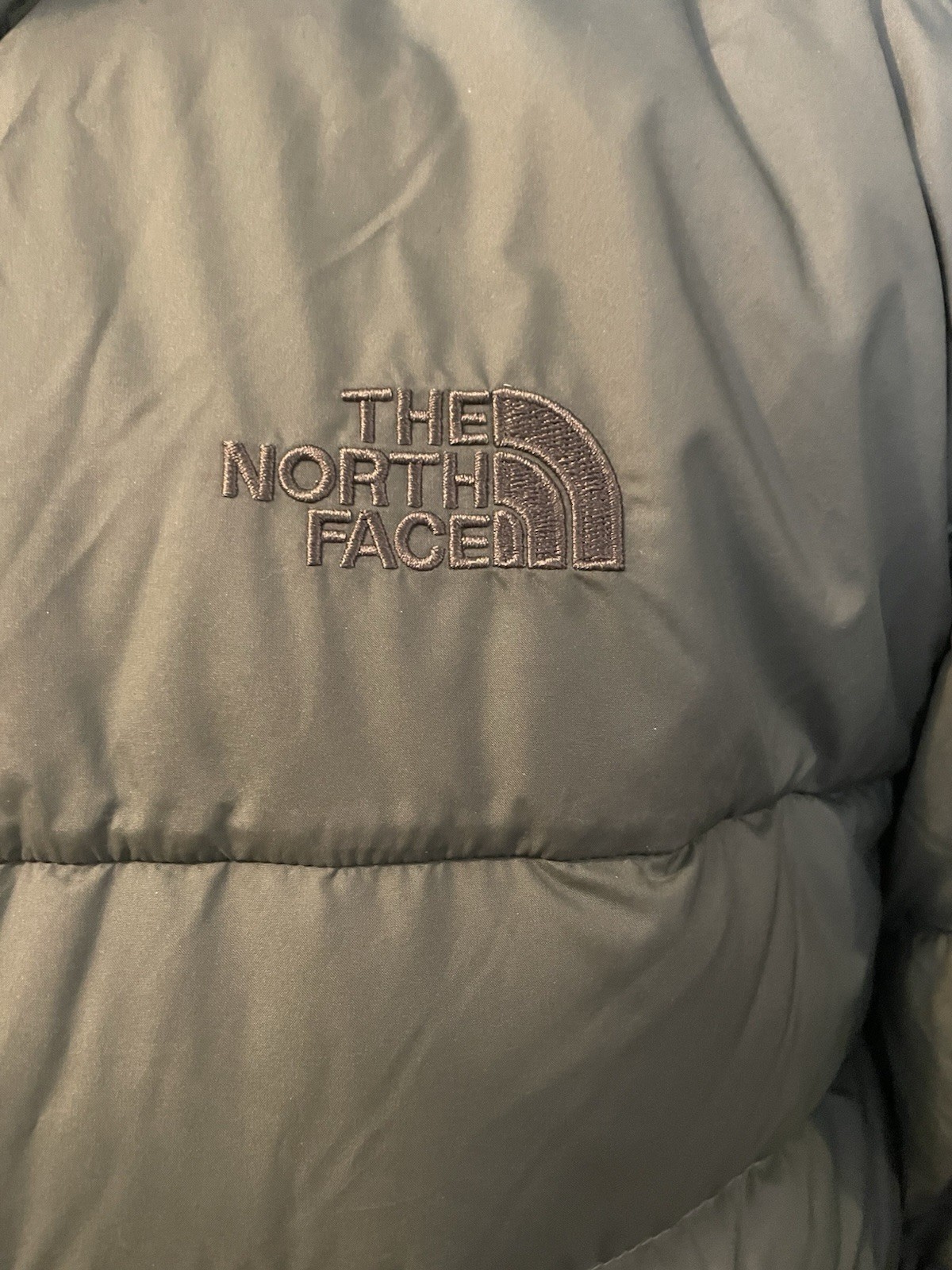 The North Face  Mens Down Aconcagua 2 Jacket XXL Puffer 550 Fill Thyme Green thumbnail 5