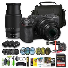 Nikon Z30 Mirrorless Camera with 16-50mm and 50-250mm Lenses 1743 Bundle