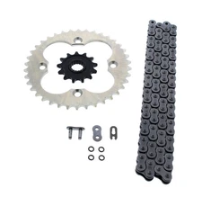 2004 2005 Honda TRX450R 450 R O Ring Chain and Sprocket Silver 13/38 94L