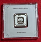 Geiger Edelmetalle 20g .999 Fine Silver Bar Bullion in Assay - 20 Gram Geiger