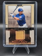 Alex Rodriguez 2002 Flair Power Tools Authentic Game Used Bat Relic A-Rod