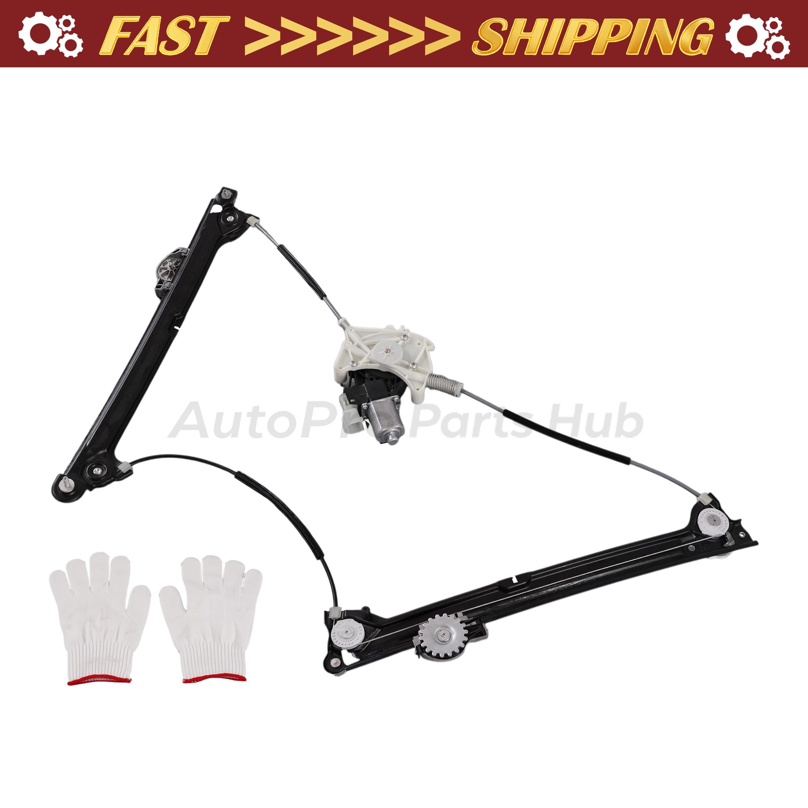 NEW Fits 17-24 Maserati Levante M161 Front Left Driver Side Window Regulator