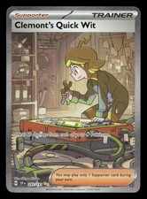Clemont's Quick Wit Holo Surging Sparks 243/191 NM Pokemon on eBay