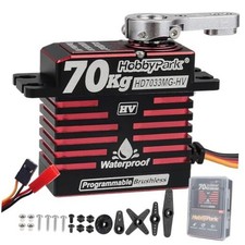 Direct Powered Waterproof High Torque RC Servo 966oz-in 70kg Standard Servo
