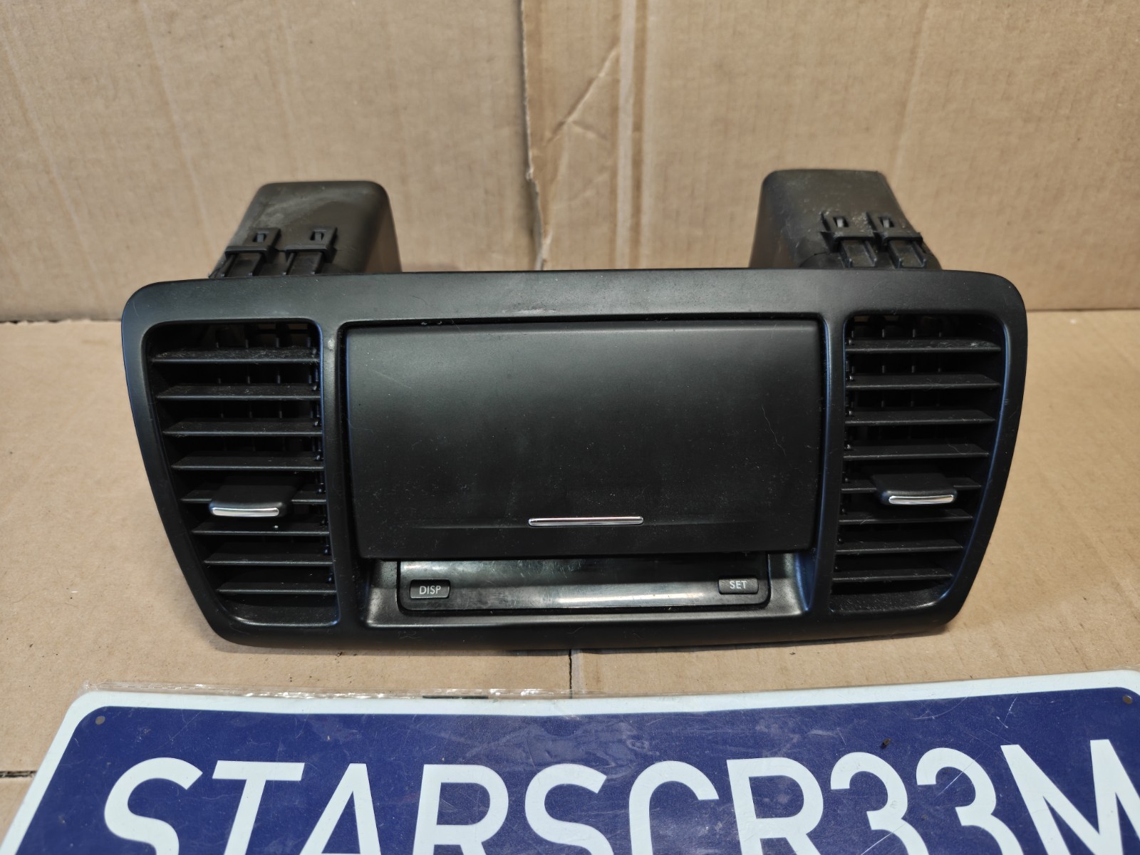 2005-2009 Subaru Outback Legacy Cubby with Light Dash Storage Trim Bezel Vents