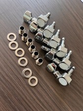 Ship US Guitar Locking Tuners Machine Heads Tuning Keys fits ST/TL Chrome