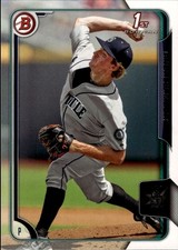 2015 Bowman Draft #91 Andrew Moore Seattle Mariners