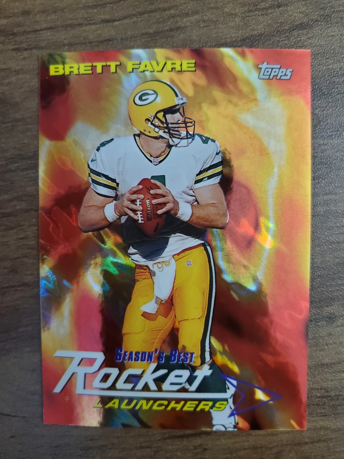1999 Topps Chrome Season's Best Refractor Rocket Launchers #SB7 Brett Favre