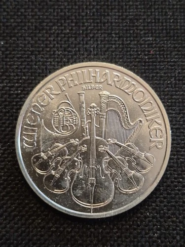 Silver Round 1 oz Pure Silver Wiener Philharmoniker