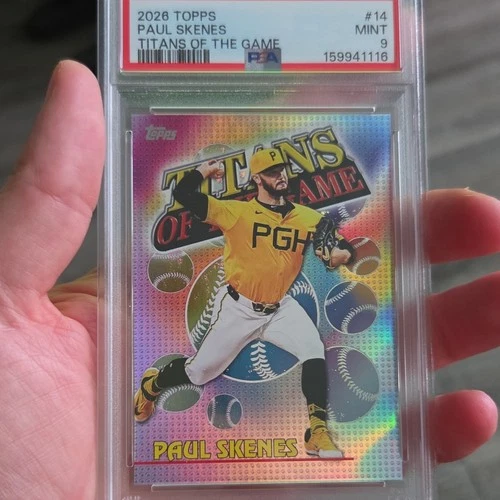 2026 Topps Series 1 Paul Skenes Base (PSA 9)