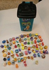 The Trash Pack Lot of 78 Figures, 1 Trash Can