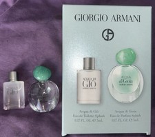 Giorgio Armani Acqua di Gio Gioia 2pc Gift Set For Unisex 5ml EDT 5ml EDP