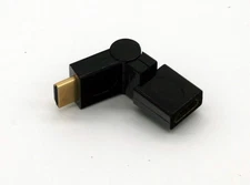 HDMI Male Female Flexible Right Angle Connector Swivel Adapter Extender 4K 1080P