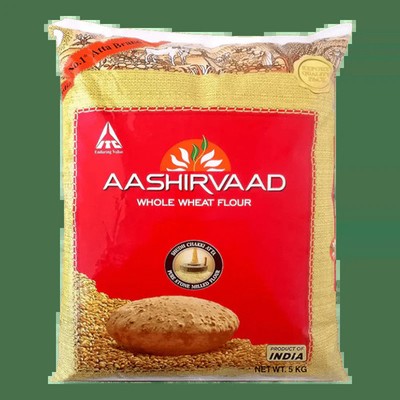 5Kg Chakki Atta (Vollkornmehl) Export Pack