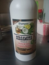 1 BERGAMOTA SHAMPOO WITH COCONUT OIL, COLLAGEN  ROSEMARY 32 OZ
