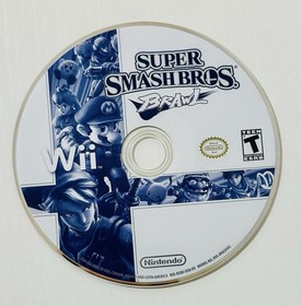Nintendo Wii, 6 Game Bundle W/Mario Sports Mix, Paper Mario, Smash Bros & More!