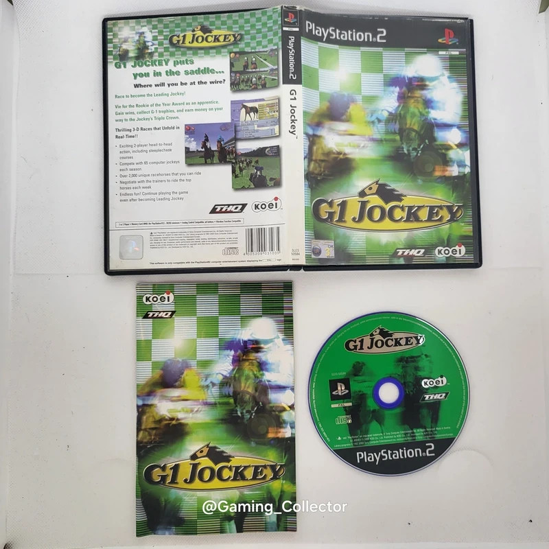 G1 Jockey : Jeu complet pour Ps2 en UK