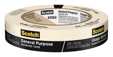 Scotch Masking Tape, scotch adhesive tape, 0.94 in x 60 Yard, 2050, 1 roll